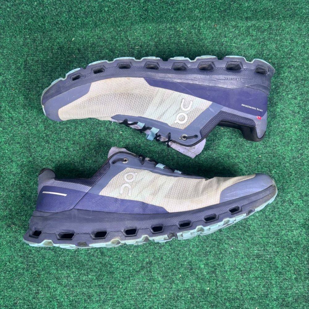 On Running Cloudvista Mens 12 Lavender Navy Trail Running Shoes